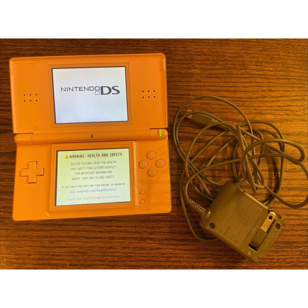 Nintendo DS Lite Handheld Console Pink Works